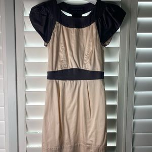 French Connection Open-Back Bow Cocktail Dress